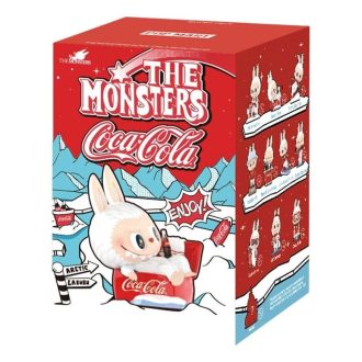 Figura Labubu de The Monsters de Pop Mart x Coca-Cola (caja sellada, 1 caja sorpresa)