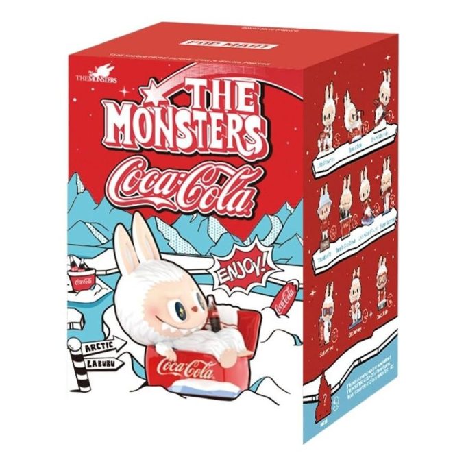 Figura Labubu de The Monsters de Pop Mart x Coca-Cola (caja sellada, 1 caja sorpresa)