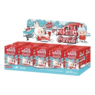 Figura Labubu de The Monsters de Pop Mart x Coca-Cola (caja sellada, 10 cajas sorpresa)