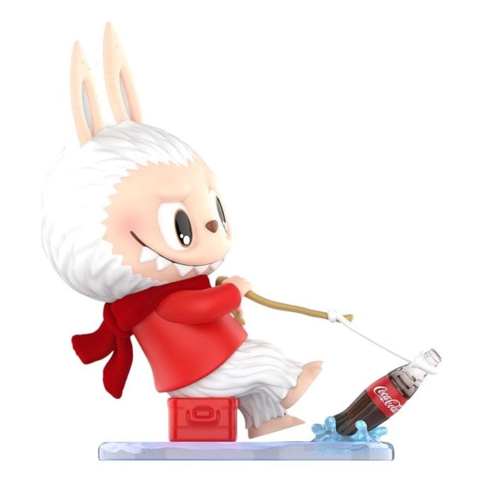 Figura Labubu de The Monsters de Pop Mart x Coca-Cola “Mira lo que encontré”