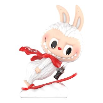 Figura Labubu de The Monsters de Pop Mart x Coca-Cola “Montaña Nevada”