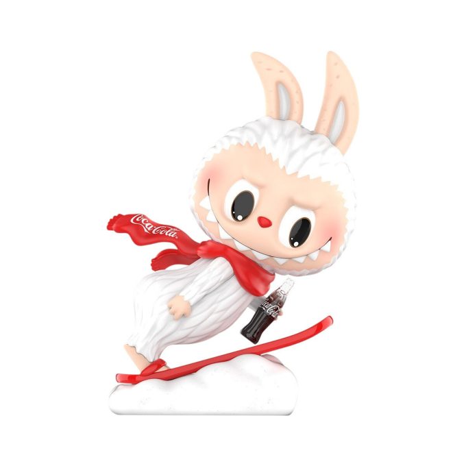 Figura Labubu de The Monsters de Pop Mart x Coca-Cola “Montaña Nevada”
