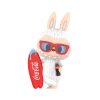 Figura Labubu de The Monsters de Pop Mart x Coca-Cola “Surfea conmigo”