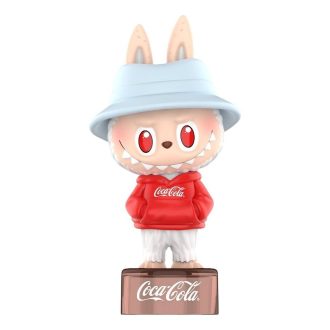 Figura Labubu de The Monsters de Pop Mart x Coca-Cola “Vacation Fit”