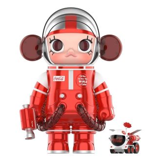 Figura Mega Space Molly 2 de Pop Mart x Coca Cola 1000%