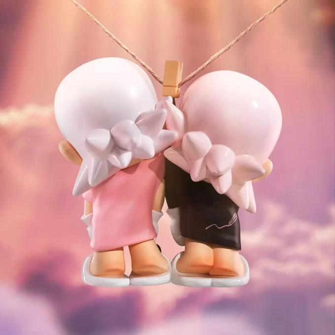 Figura saludos románticos de Zsiga