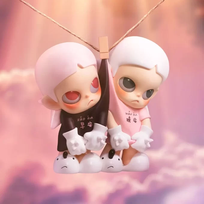 Figura saludos románticos de Zsiga