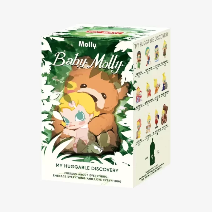 Figuras abrazables de la serie Discovery de Baby Molly Figuras abrazables de la serie Discovery de Baby Molly