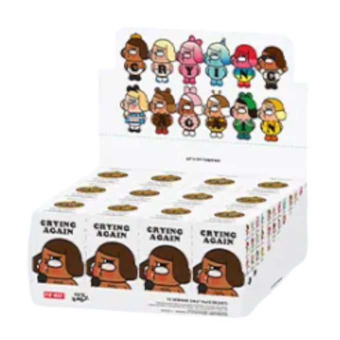 Figuras Crybaby Crying Again (caja sellada, 12 cajas sorpresa)