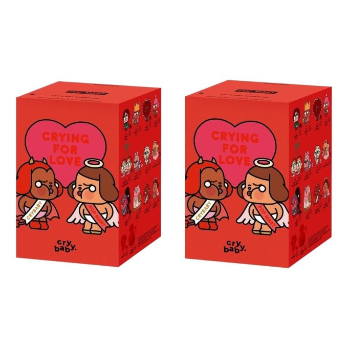 Figuras Crybaby Crying For Love (caja sellada, 2 cajas sorpresa)