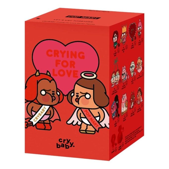 Figuras de Crybaby Crying For Love (caja sellada, 1 caja sorpresa)