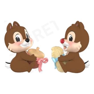 Figuras de Disney Chip y Dale, Hermanos Amantes de la Diversión, Edición Secreta “Regalo de Intercambio”