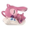 Figuras de Disney Stitch en una cita “Hora de la siesta”