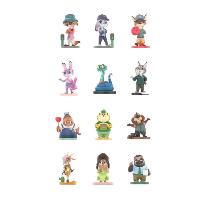 Figuras Disney Zootopia Next Adventure (caja sellada, 12 cajas sorpresa)