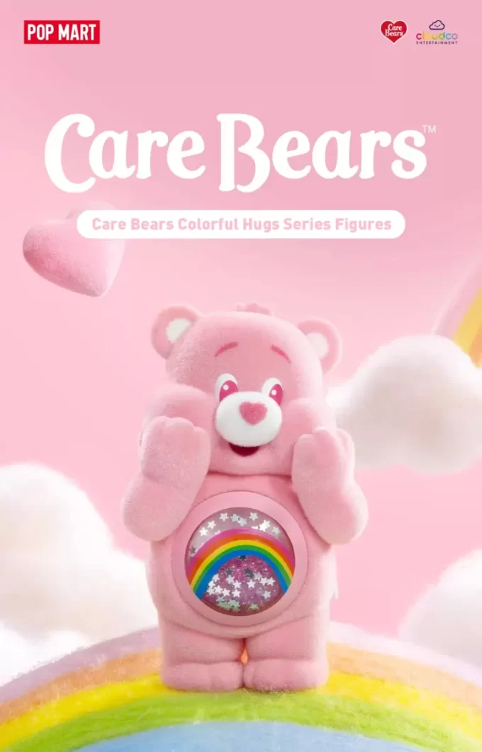 Figuras de la serie Abrazos coloridos de los Osos Cariñositos