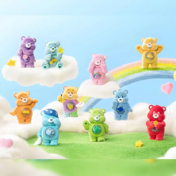 Figuras de la serie Abrazos coloridos de los Osos Cariñositos