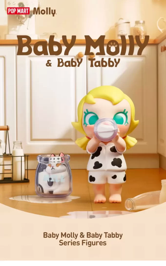 Figuras de la serie Baby Molly y Baby Tabby