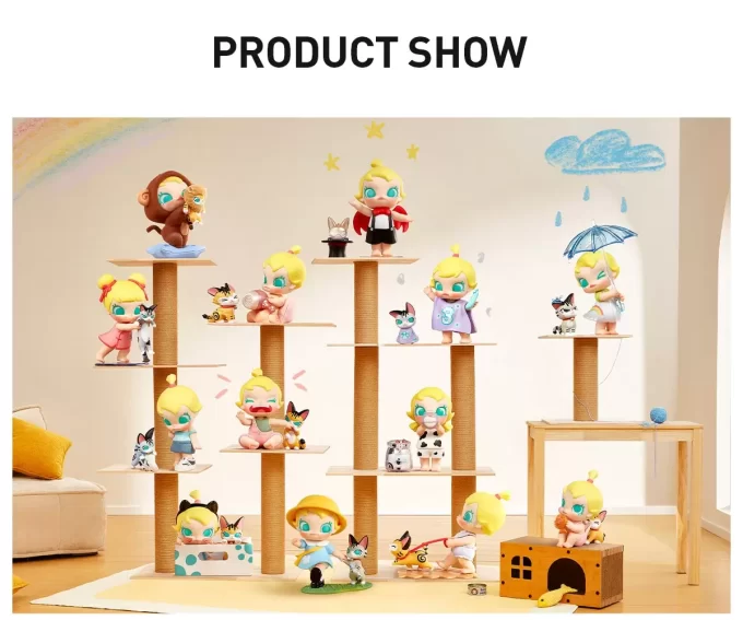 Figuras de la serie Baby Molly y Baby Tabby