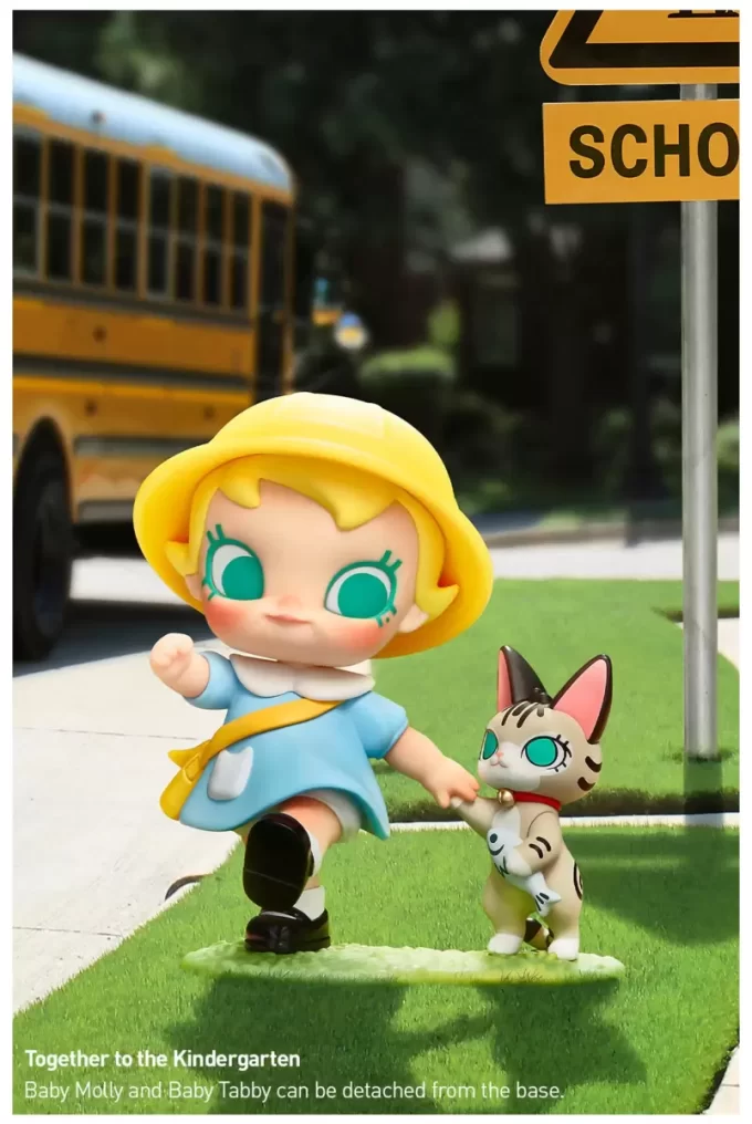 Figuras de la serie Baby Molly y Baby Tabby
