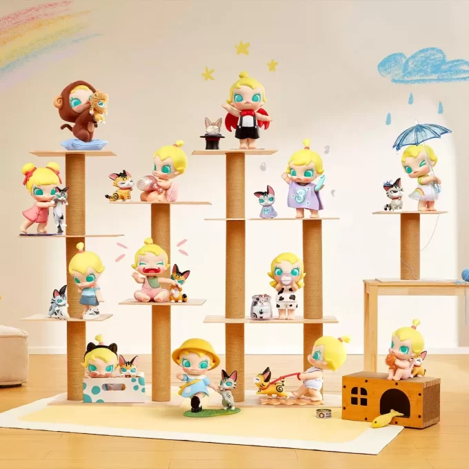 Figuras de la serie Baby Molly y Baby Tabby