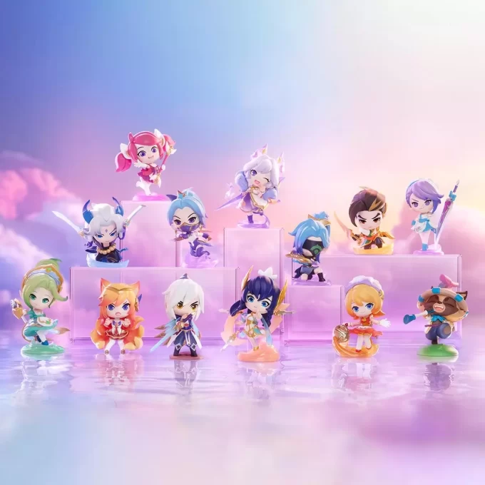 Figuras de la serie Chibi Fight For The Golden Spatula