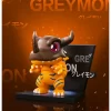 Figuras de la serie Digimon Adventure con imanes para el refrigerador