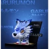 Figuras de la serie Digimon Adventure con imanes para el refrigerador