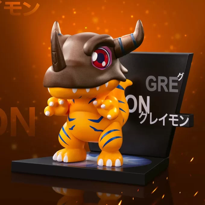 Figuras de la serie Digimon Adventure con imanes para el refrigerador