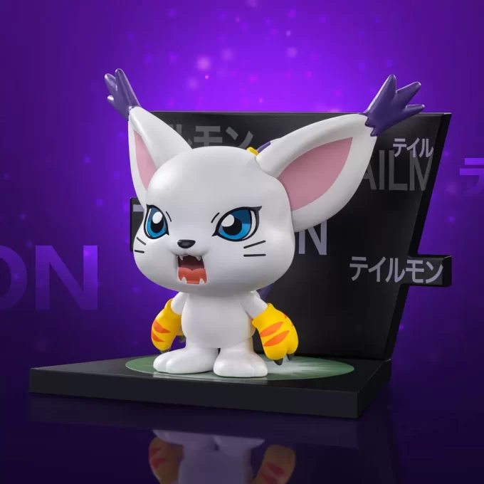 Figuras de la serie Digimon Adventure con imanes para el refrigerador