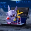 Figuras de la serie Digimon Adventure con imanes para el refrigerador