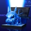 Figuras de la serie Digimon Adventure con imanes para el refrigerador
