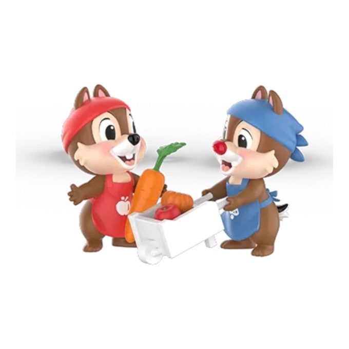 Figuras de la serie Disney Chip y Dale: Hermanos Amantes de la Diversión “Cosecha de la Felicidad”