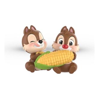 Figuras de la serie Disney Chip y Dale “Hermanos Amantes de la Diversión” “Maíz Delicioso”