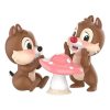 Figuras de la serie Disney Chip y Dale: Hermanos Amantes de la Diversión “Mesa Champiñón”