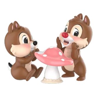 Figuras de la serie Disney Chip y Dale: Hermanos Amantes de la Diversión “Mesa Champiñón”