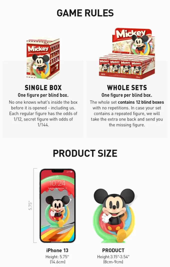 Figuras de la serie Disney Mickey Childhood Of Boundless Imagination Figuras de la serie Disney Mickey Childhood Of Boundless Imagination