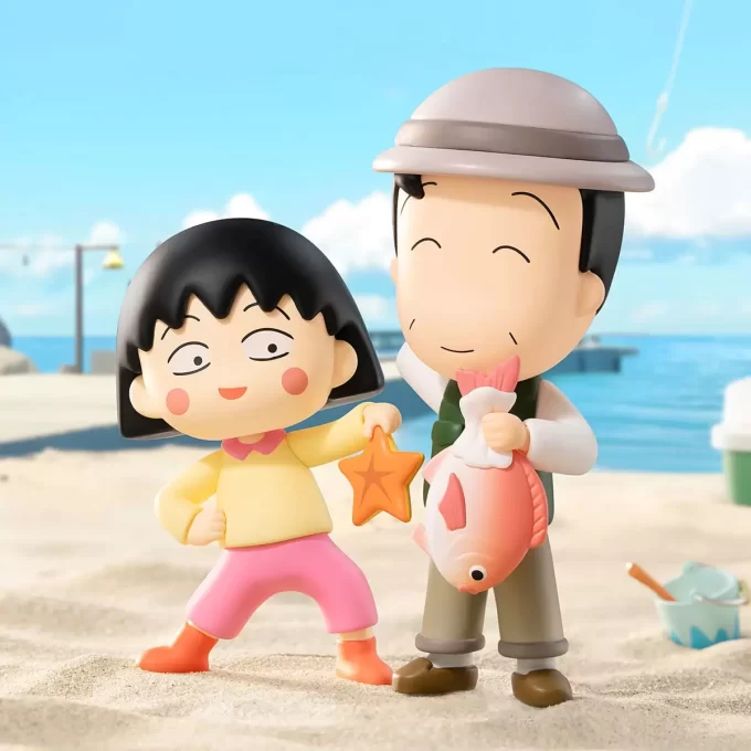 Figuras de la serie “El tiempo contigo” de Chibi Maruko Chan