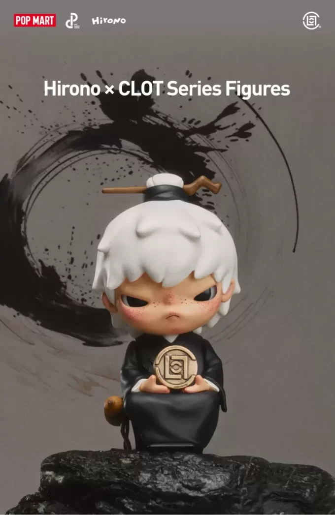 Figuras de la serie Hirono × CLOT