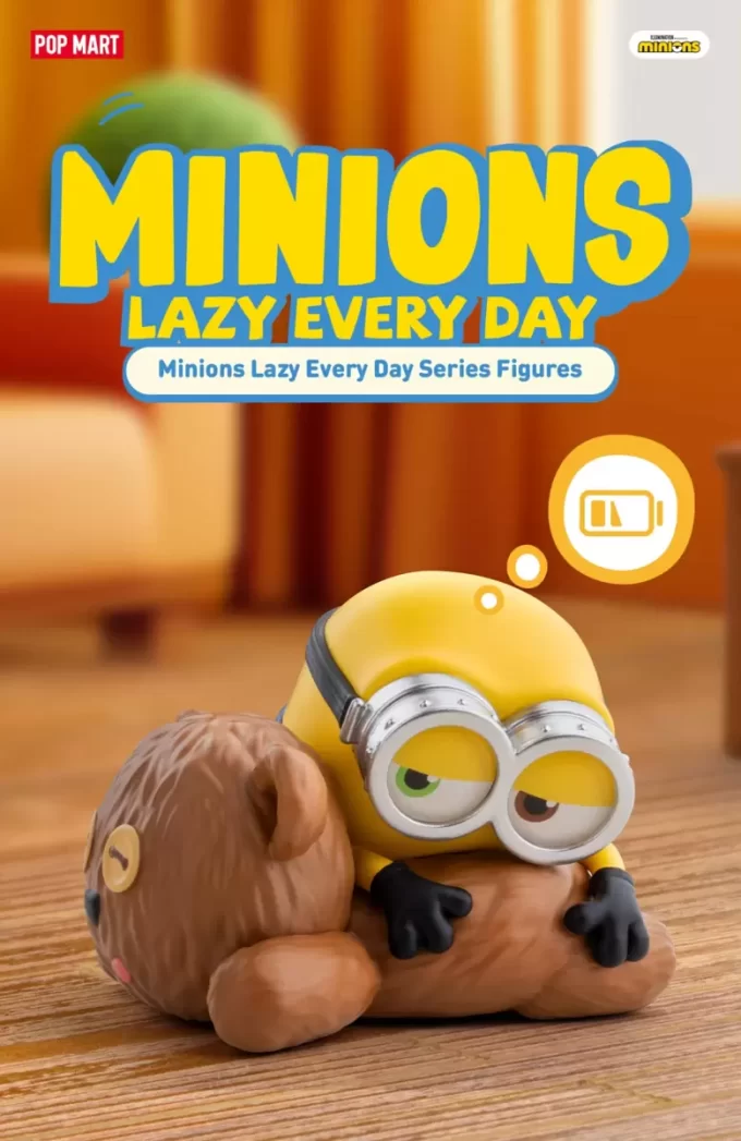 Figuras de la serie Minions Lazy Every Day Figuras de la serie Minions Lazy Every Day