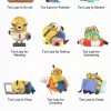 Figuras de la serie Minions Lazy Every Day Figuras de la serie Minions Lazy Every Day