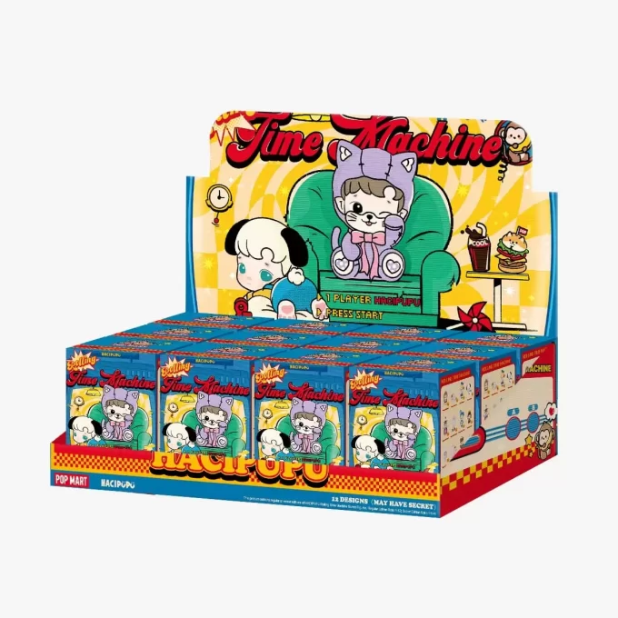 Figuras de la serie Rolling Time Machine de HACIPUPU Figuras de la serie Rolling Time Machine de HACIPUPU