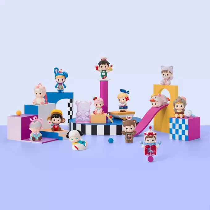 Figuras de la serie Rolling Time Machine de HACIPUPU Figuras de la serie Rolling Time Machine de HACIPUPU