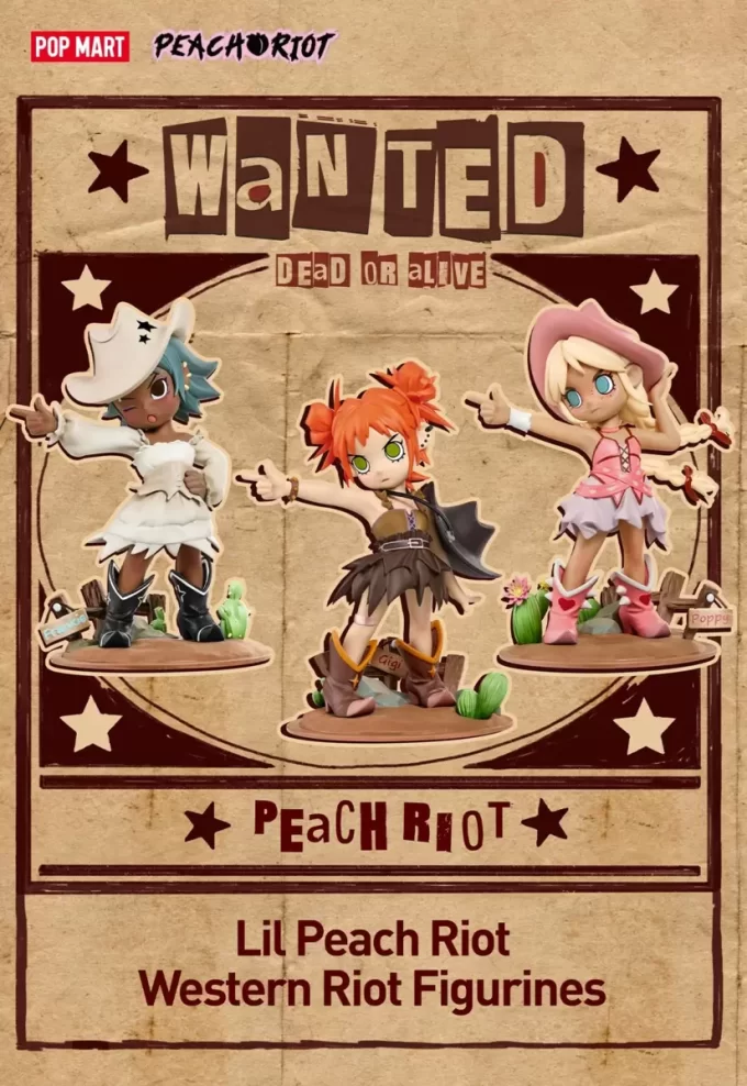 Figuras de Lil Peach Riot Western Riot