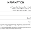Figuras de Lil Peach Riot Western Riot