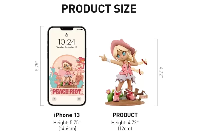 Figuras de Lil Peach Riot Western Riot