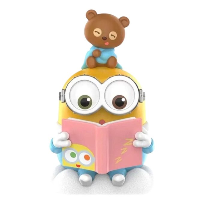 Figuras de los Minions “Cuentos para dormir” de Bob y Tim, edición secreta
