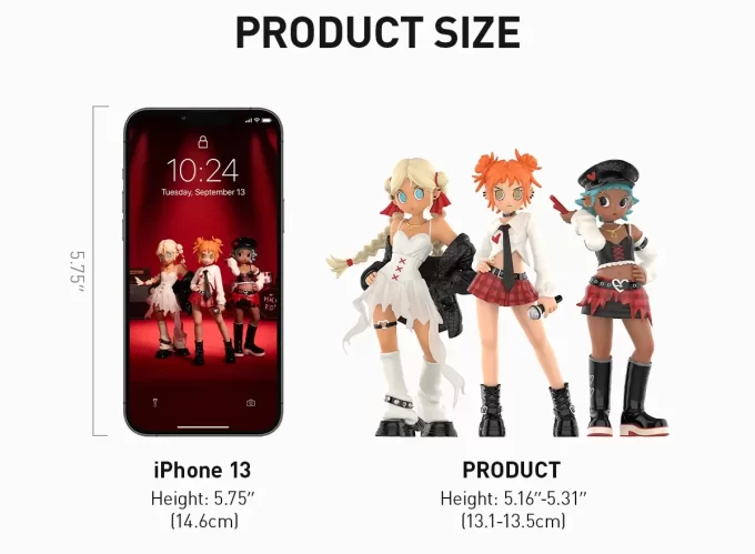 Figuras de Peach Riot Bloody Valentine