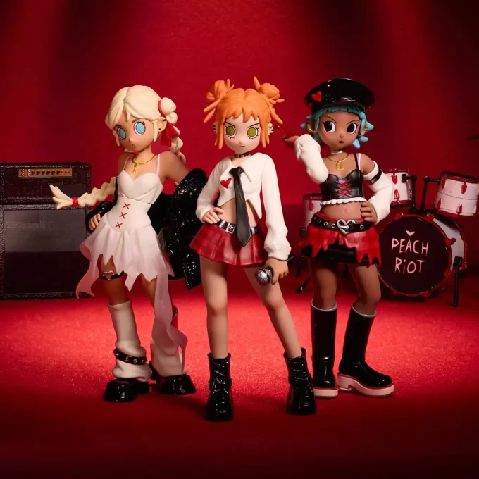 Figuras de Peach Riot Bloody Valentine