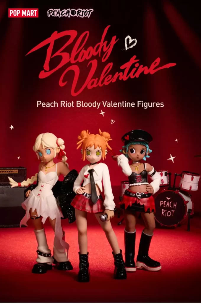 Figuras de Peach Riot Bloody Valentine