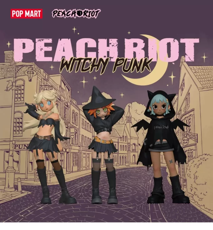 Figuras de Peach Riot Witchy Punk